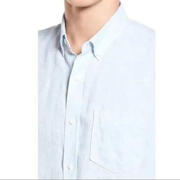 Open edit men’s button down casual shirt Large - Picture 2 of 8